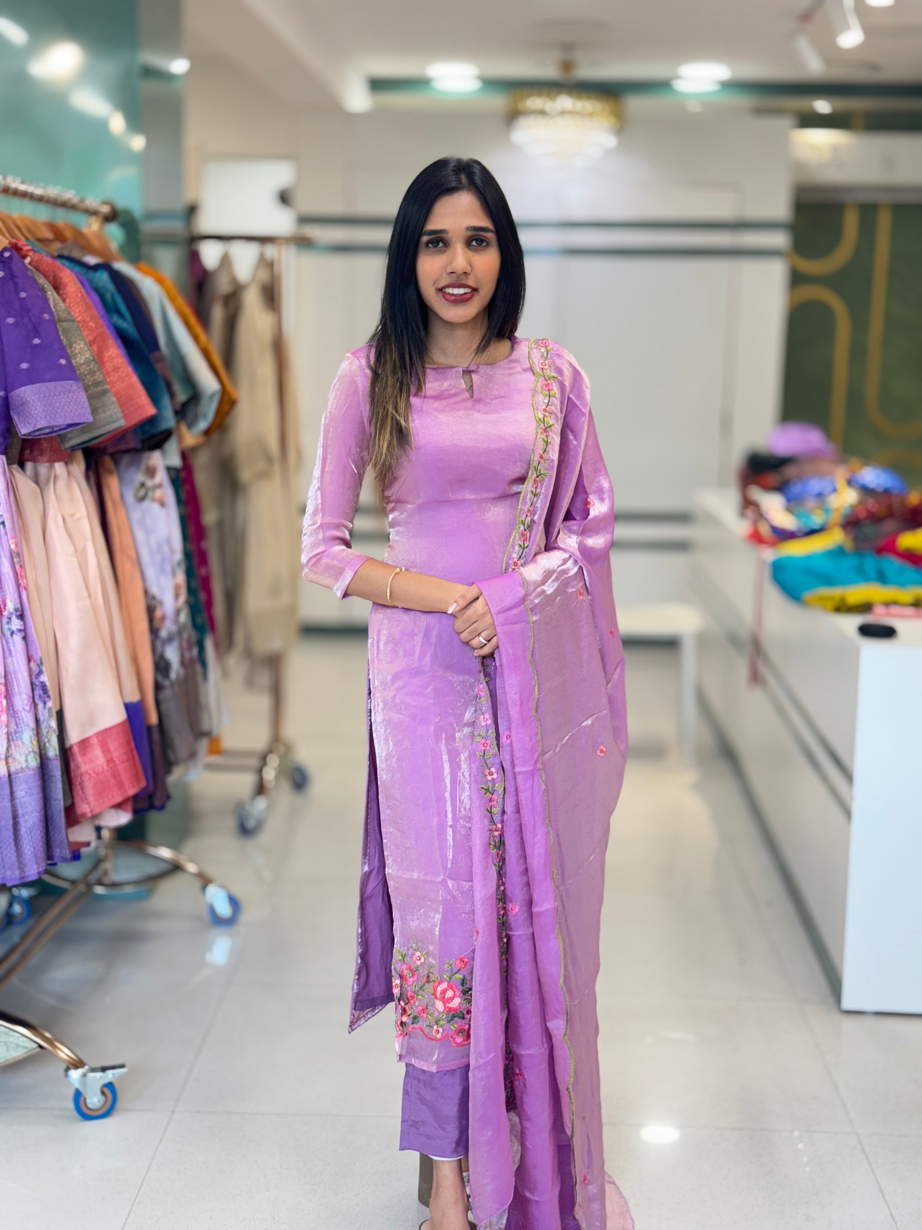 SPACE SILK SALWAR SUIT SET SLS101