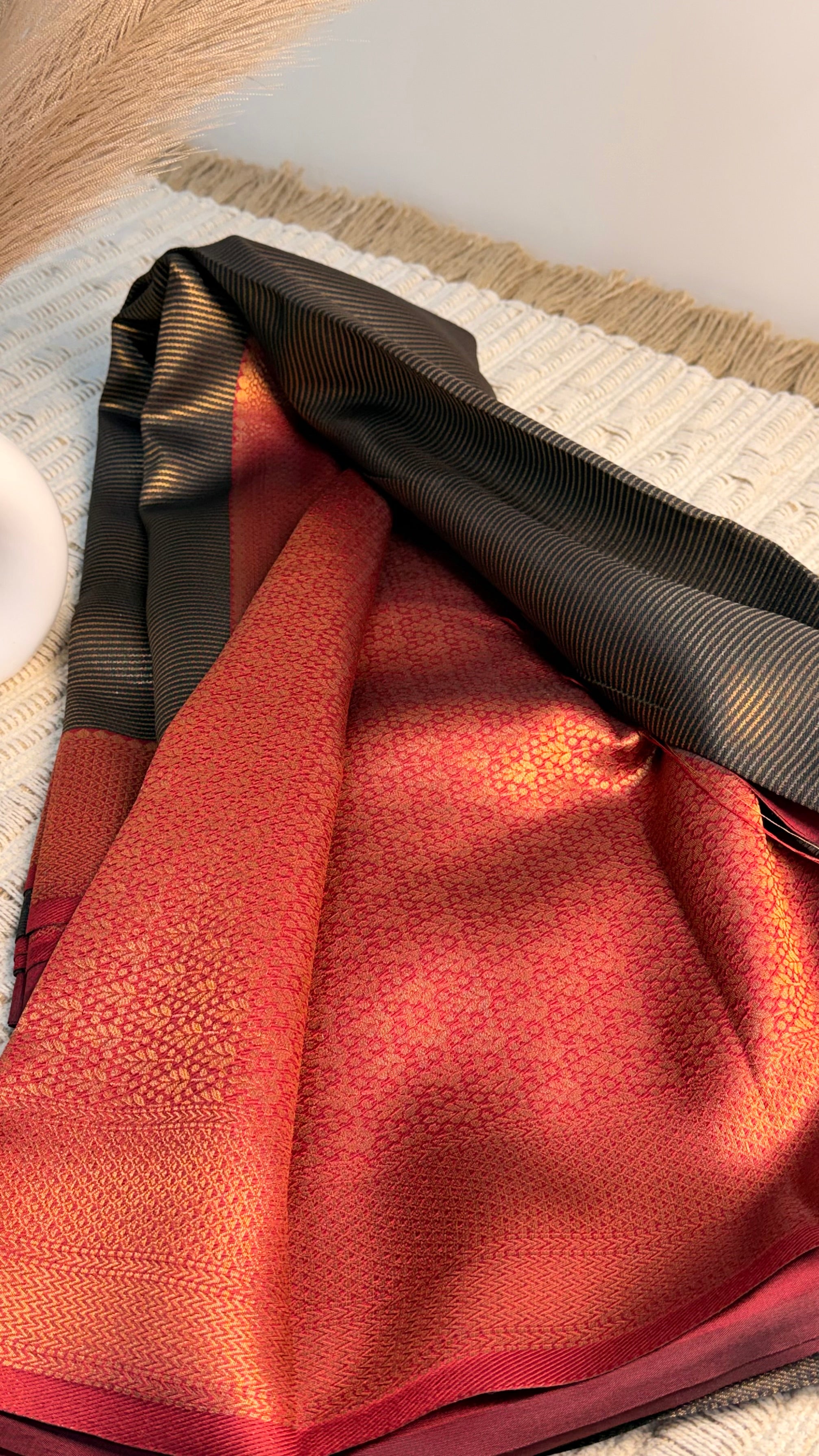 Semi silk saree Ready to wear