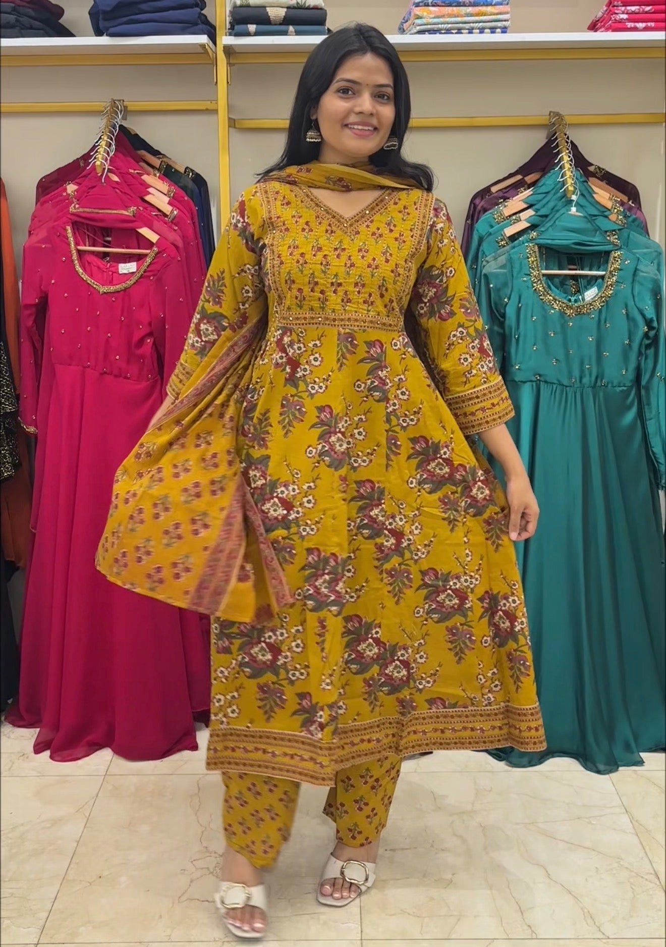 THREE PIECE KURTI SETS