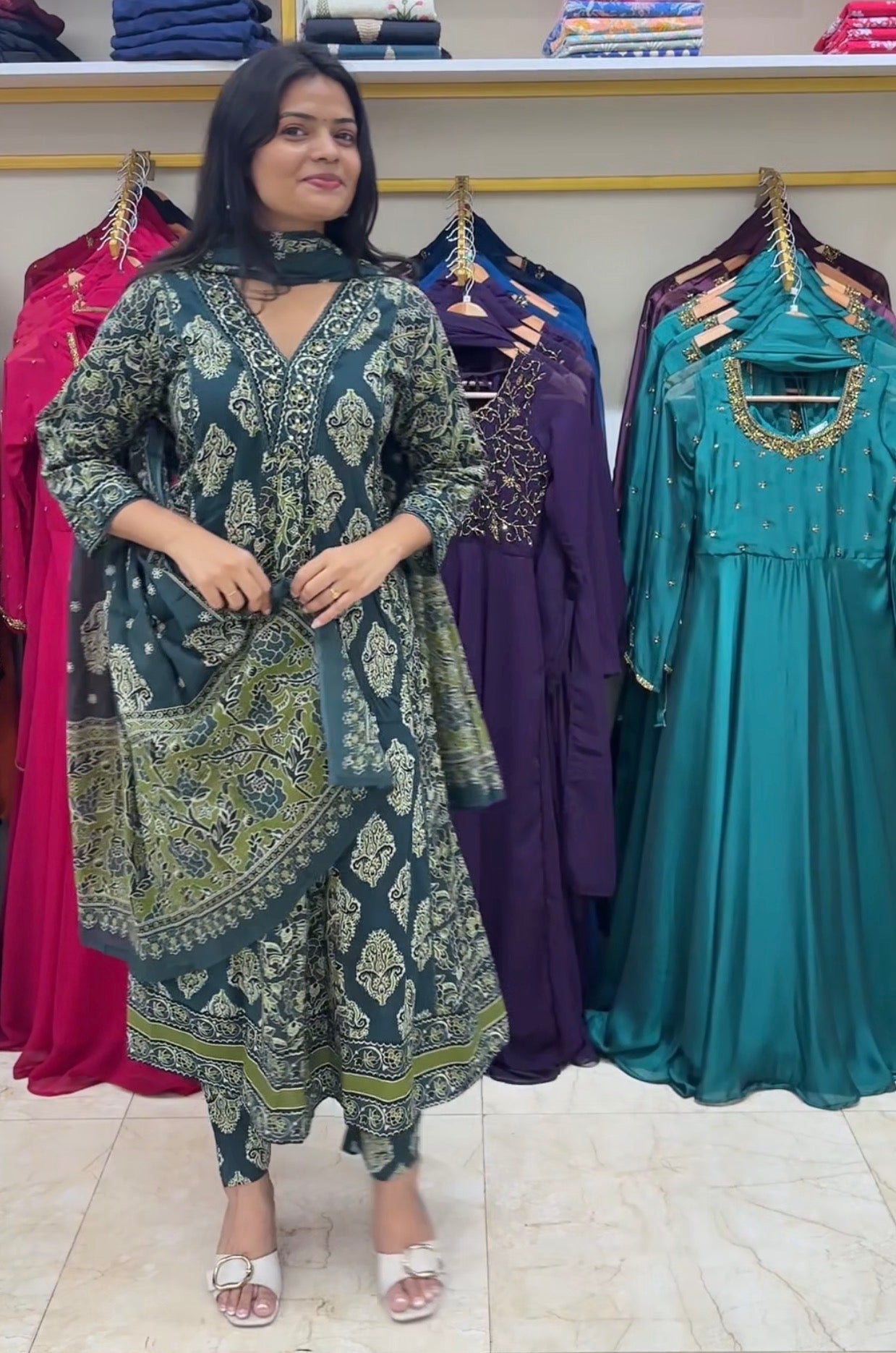 THREE PIECE KURTI SETS