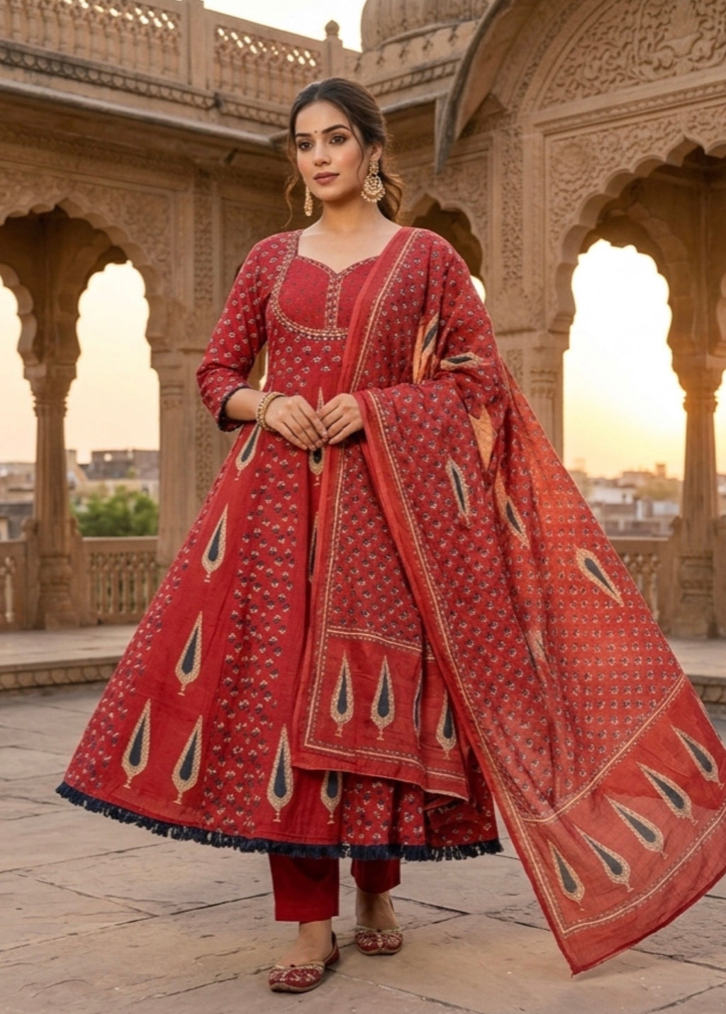 THREE PIECE KURTI SETS