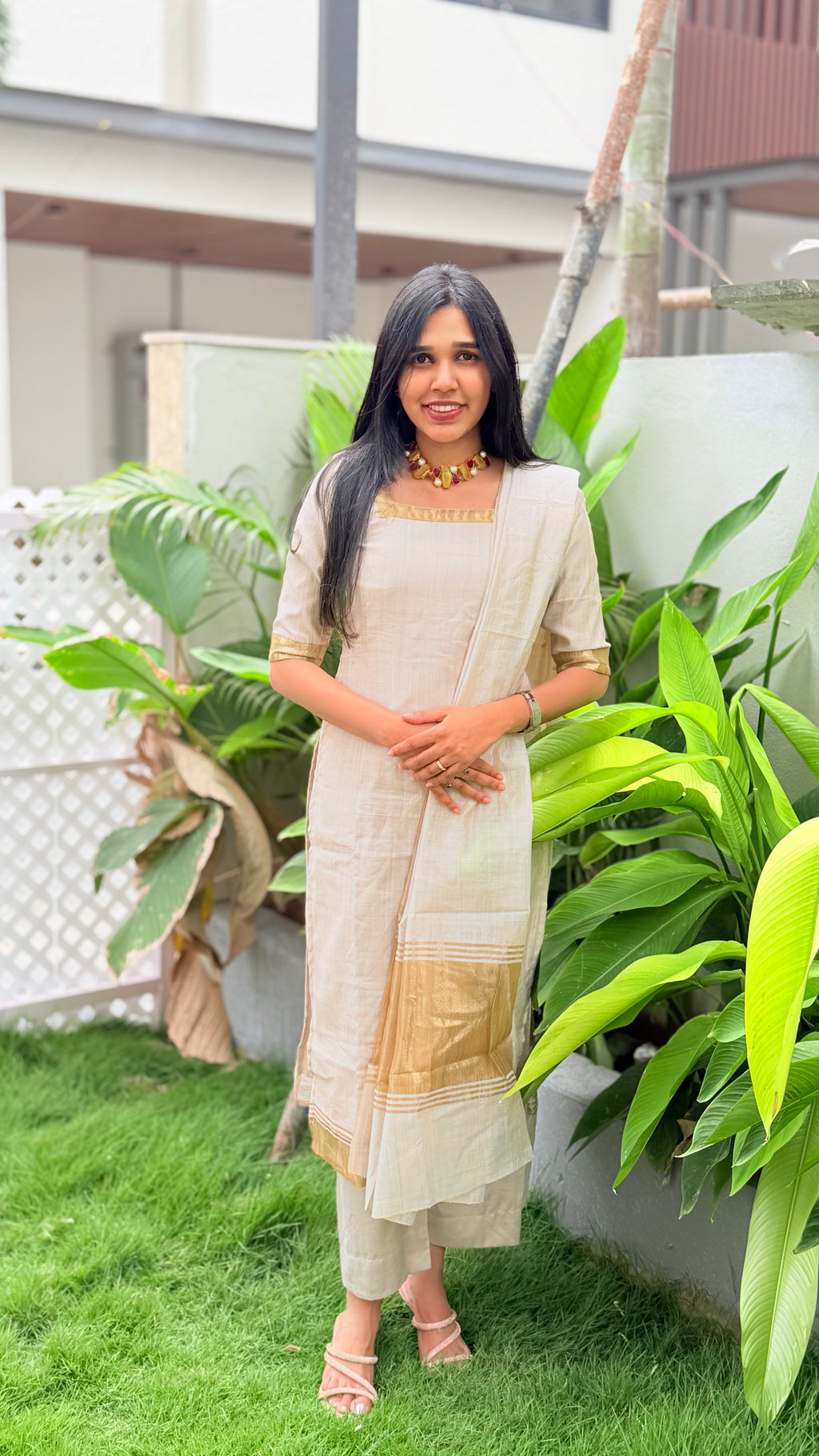 MALAR Onam special salwar suit set