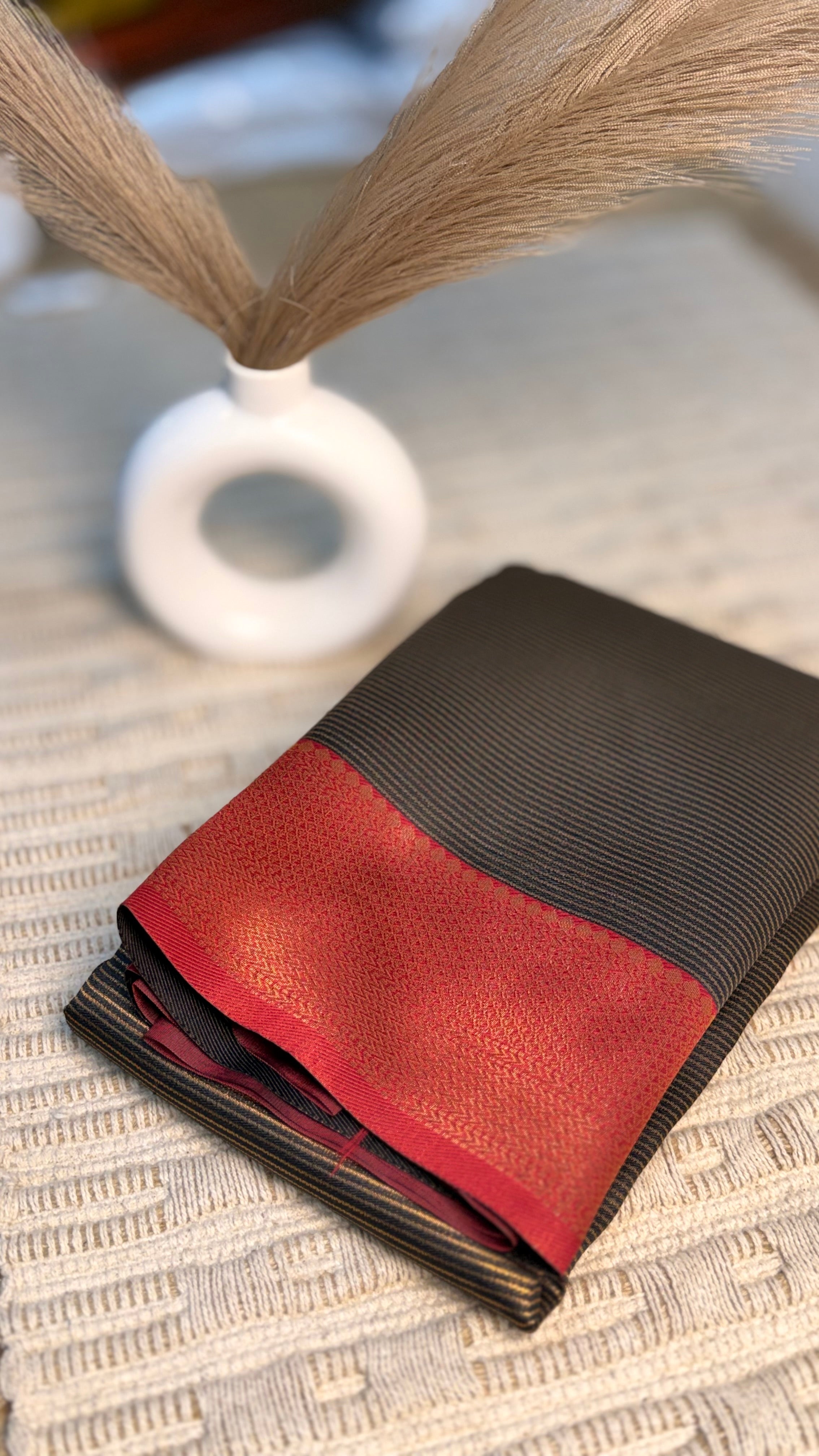 Semi silk saree Ready to wear