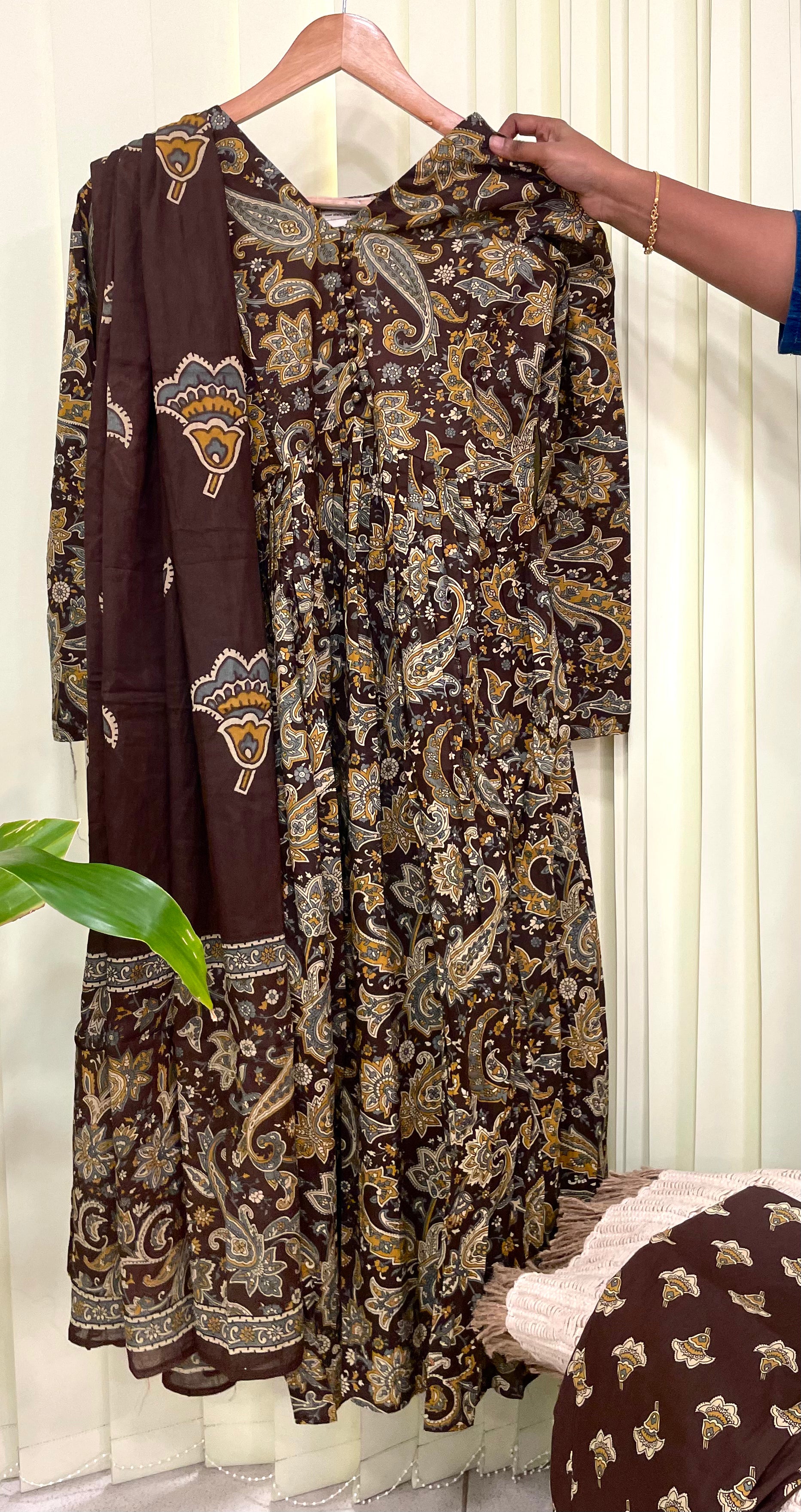 Cotton Aliya Cut Salwar Suit - SLSKD11