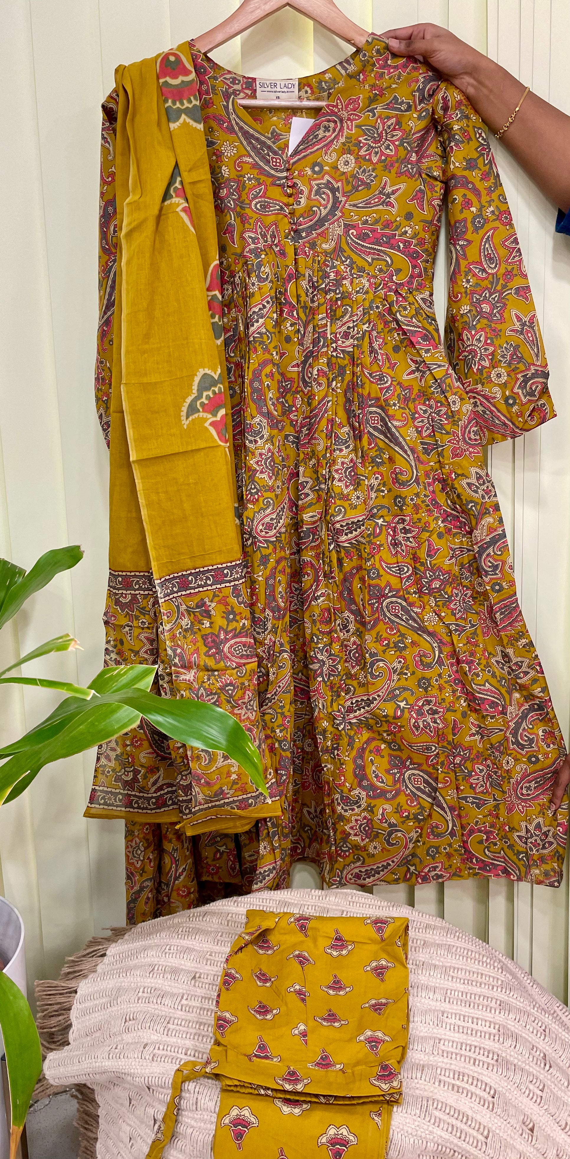 Cotton Aliya Cut Salwar Suit - SLSKD11