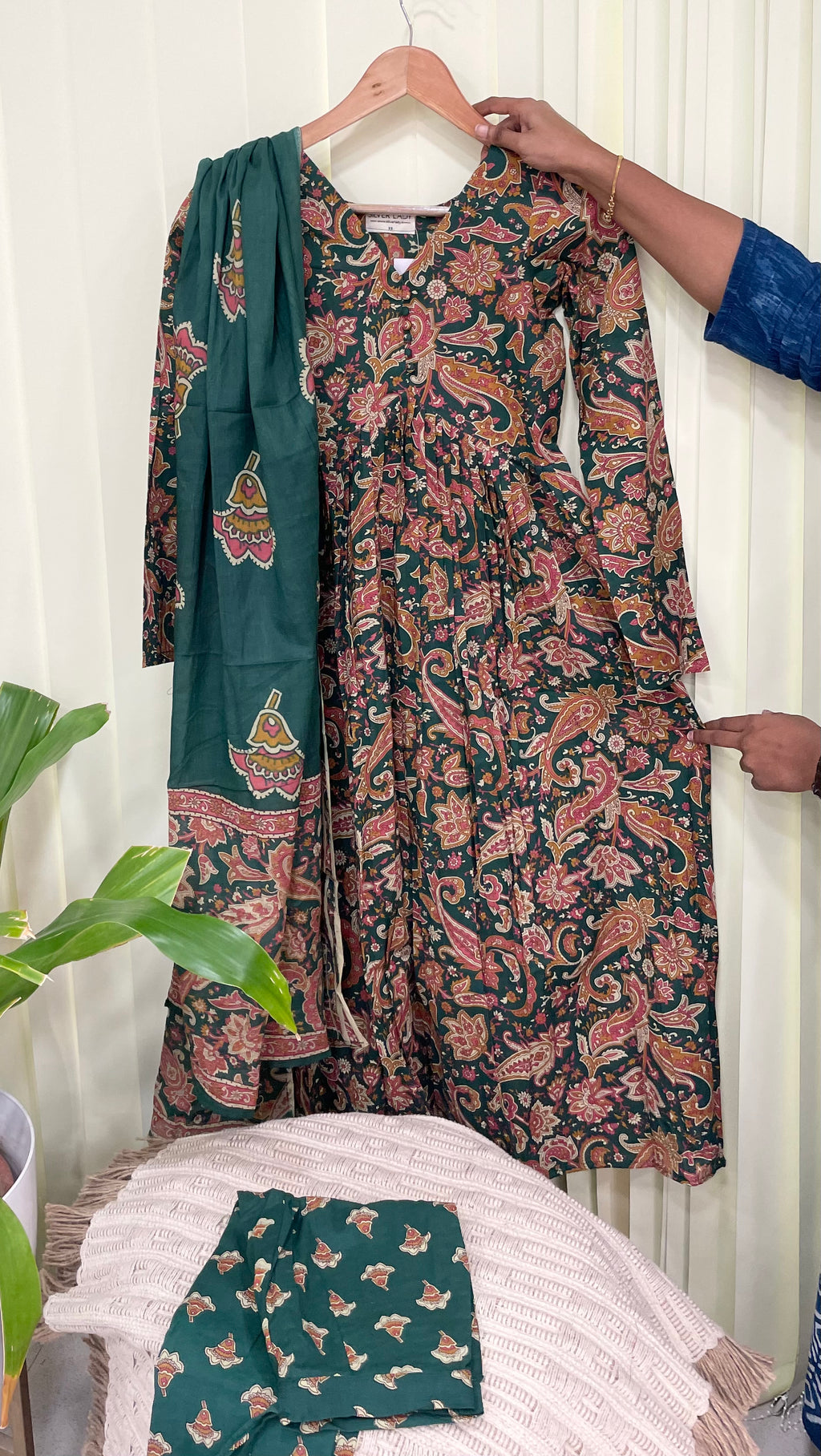 Cotton Aliya Cut Salwar Suit - SLSKD11