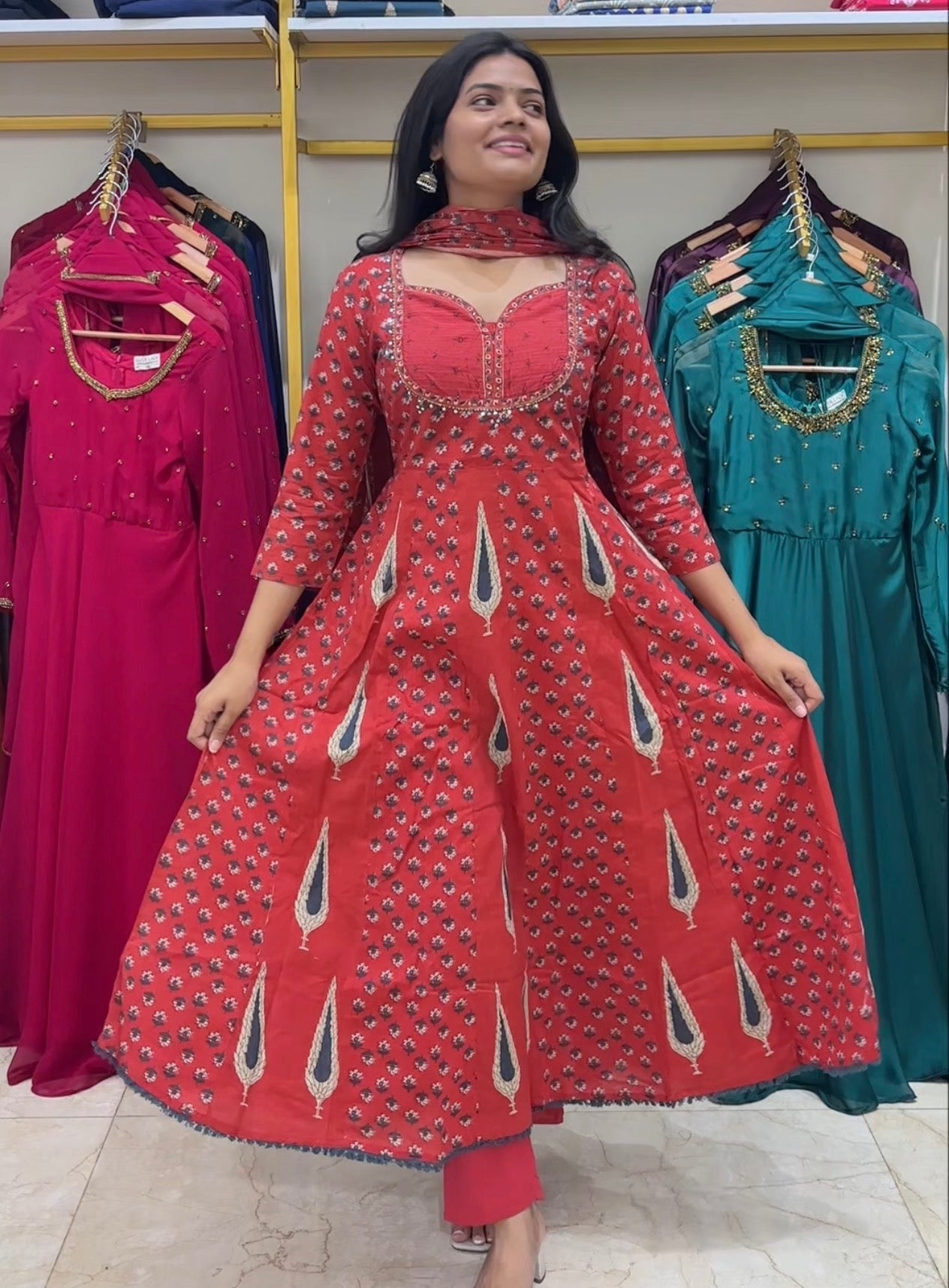 THREE PIECE KURTI SETS