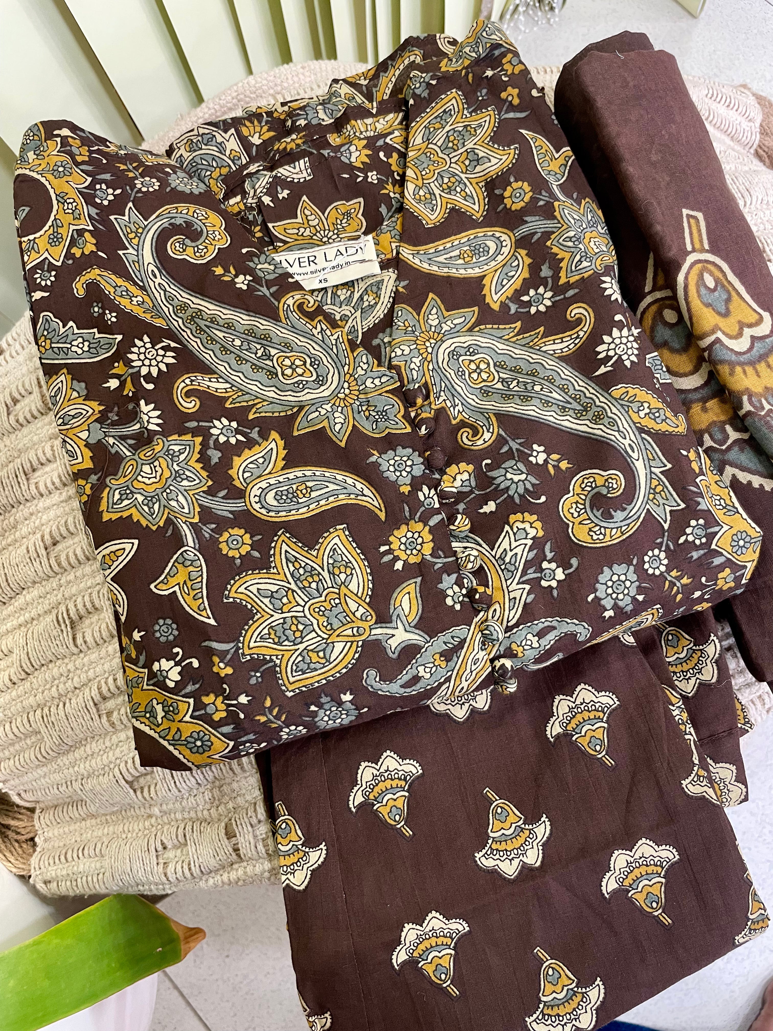 Cotton Aliya Cut Salwar Suit - SLSKD11