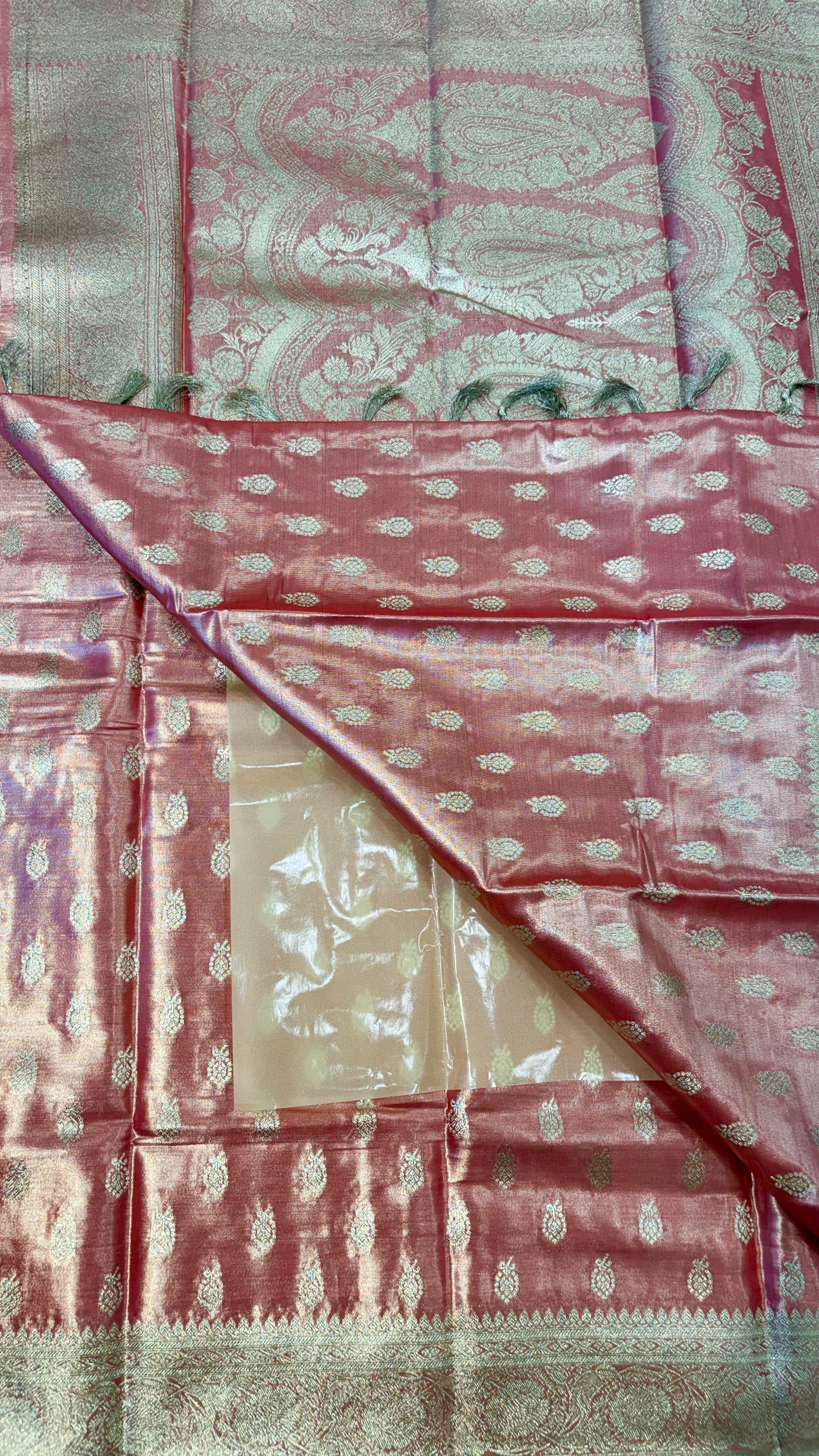 Luxe edition tissue sarees SLS102