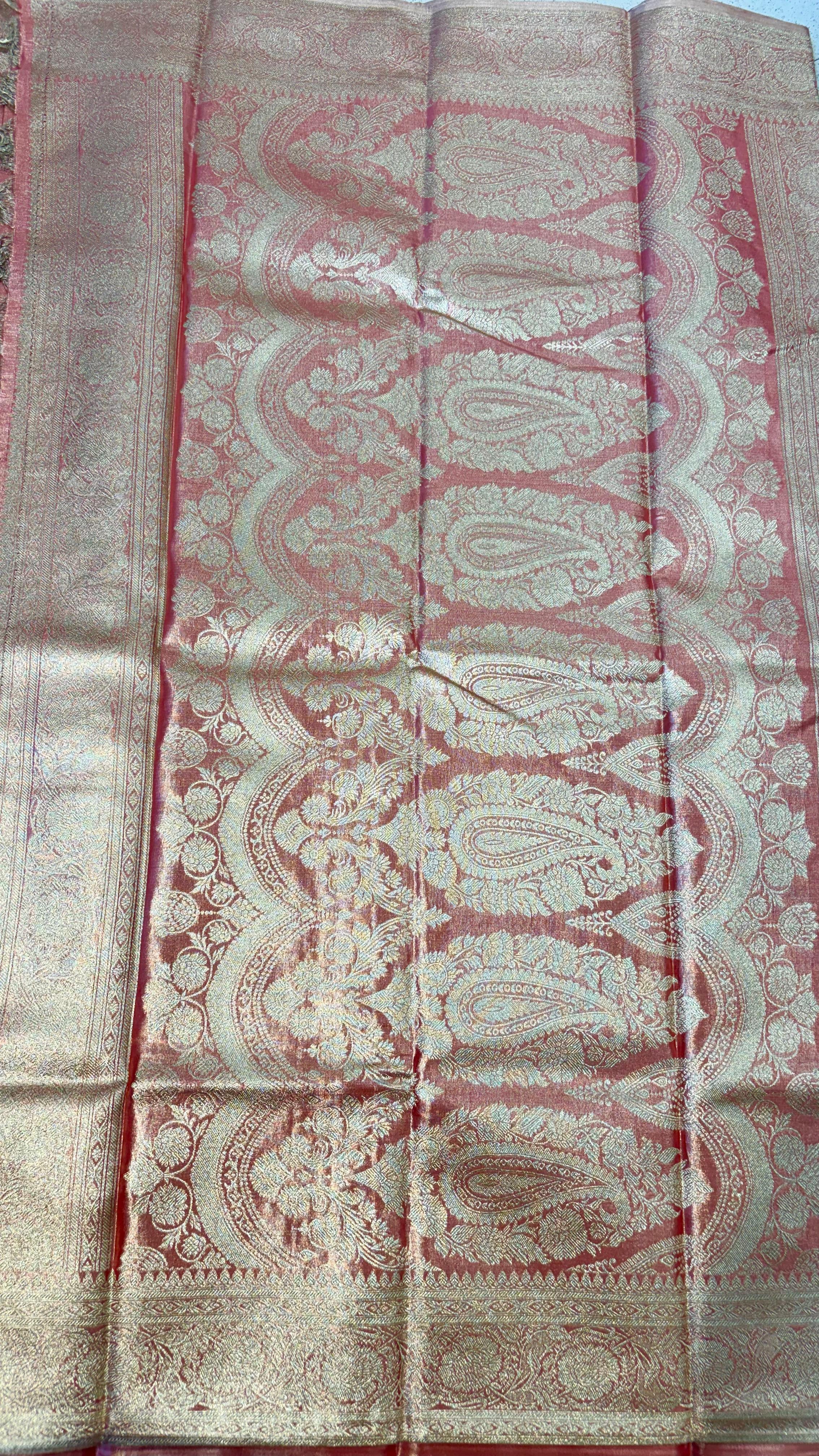 Luxe edition tissue sarees SLS102