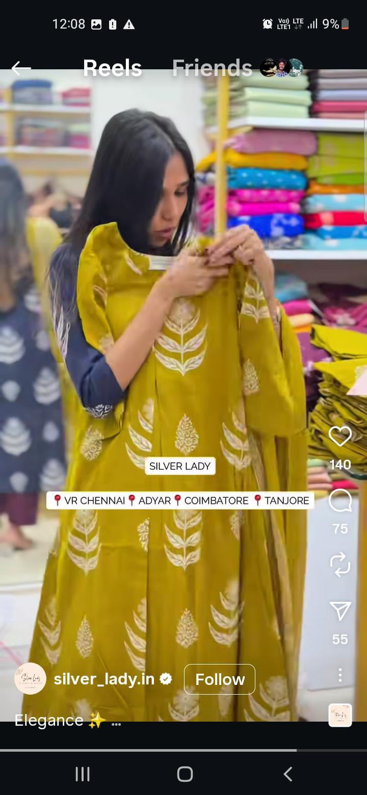 Aline Anarkali Salwar Set SLSKD05