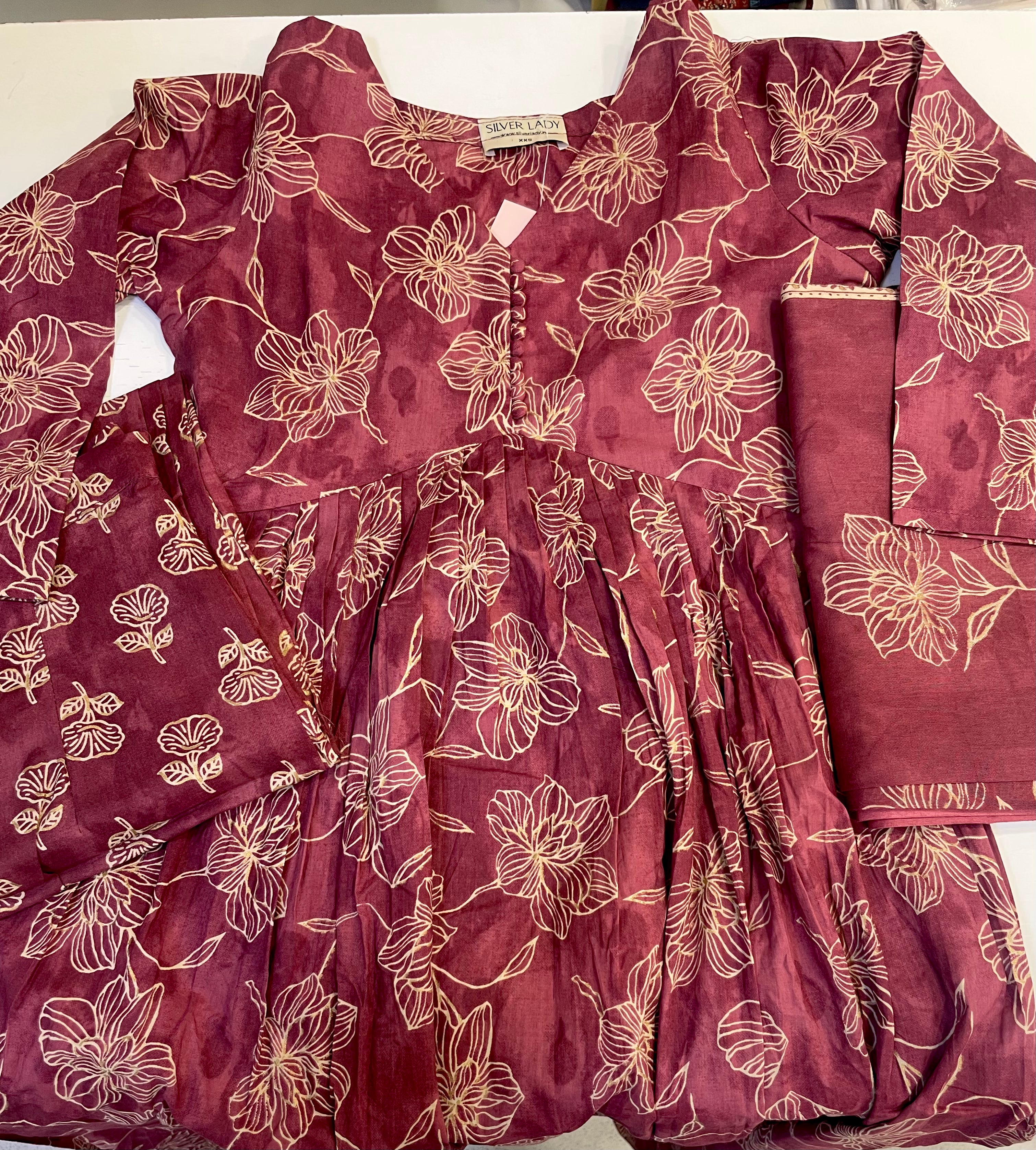 Cotton Aliya Cut Salwar Suit - SLAA01