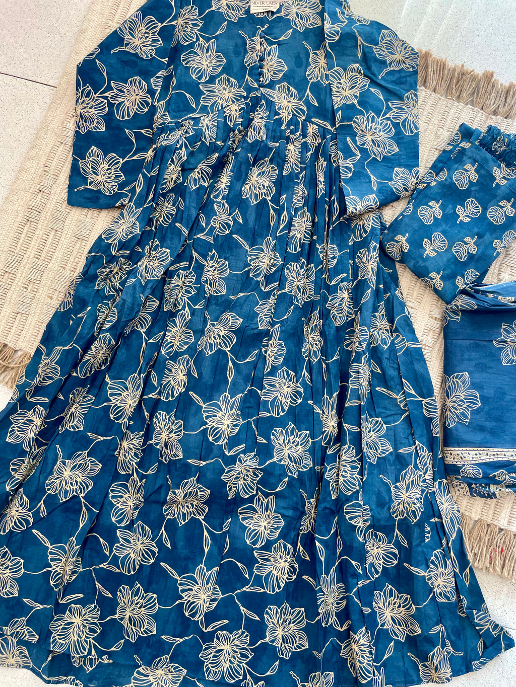 Cotton Aliya Cut Salwar Suit - SLAA01