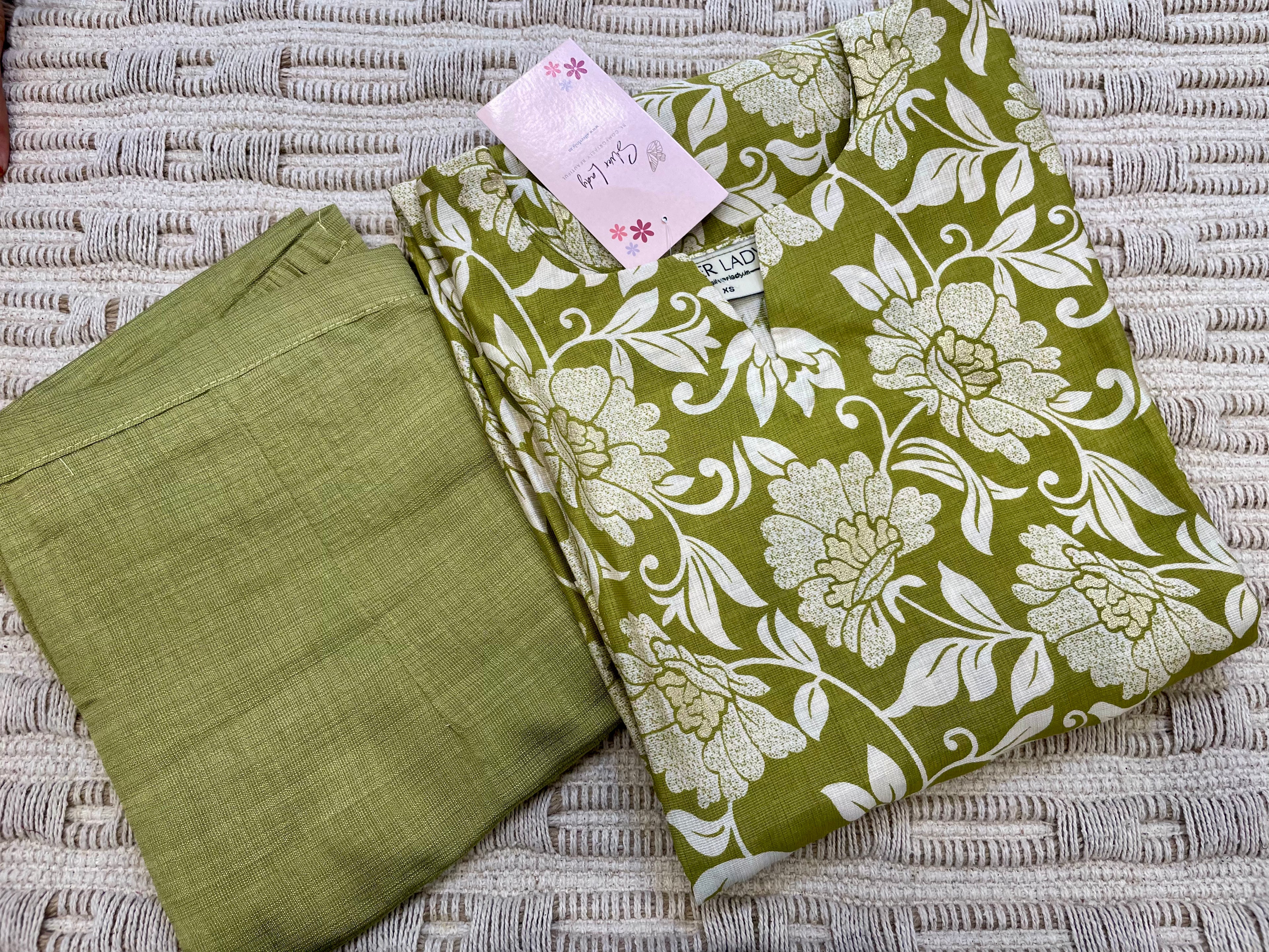 Slub Cotton Top & Bottom - SL2PC01