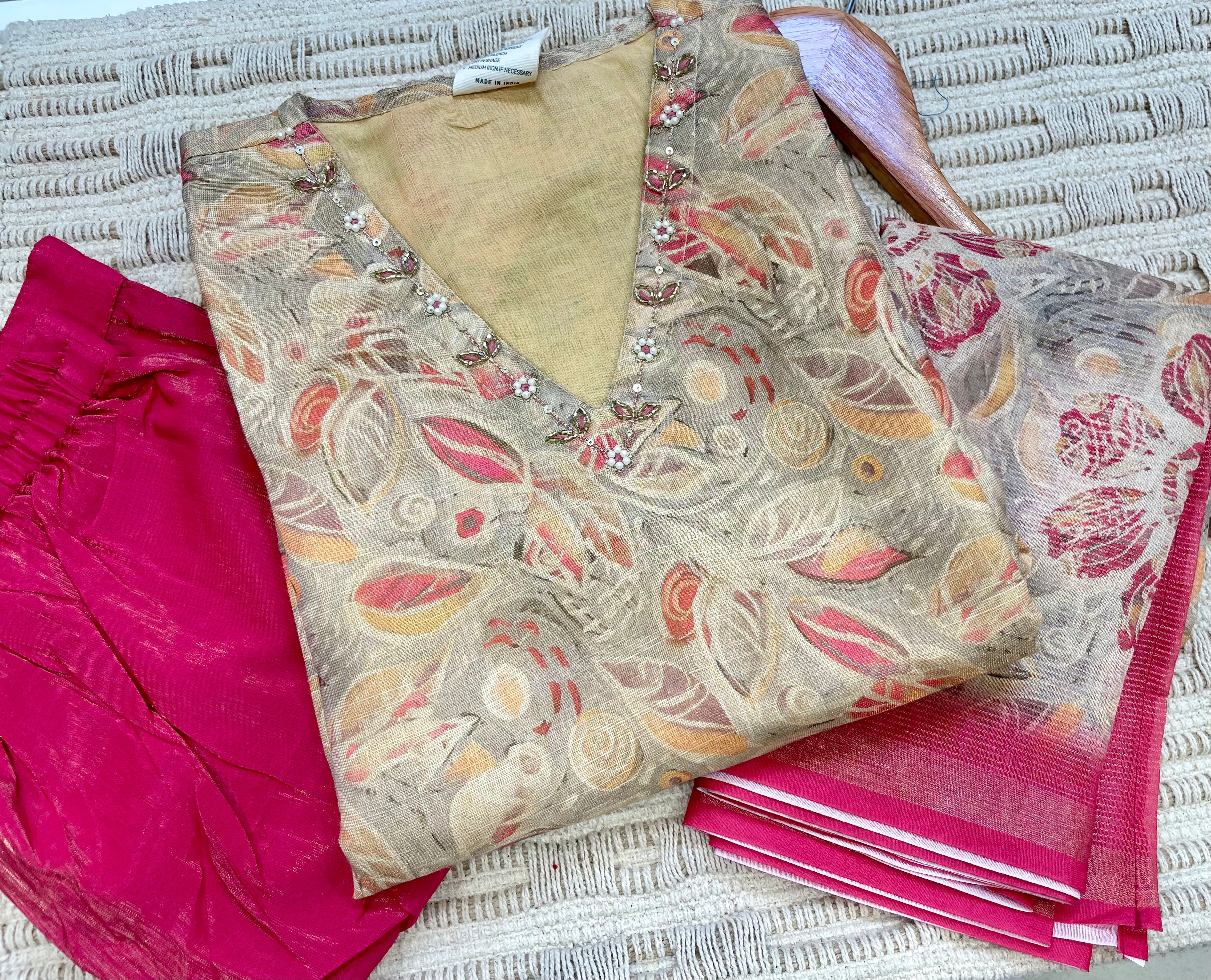 Tissue Silk Salwar Suit - SL0302