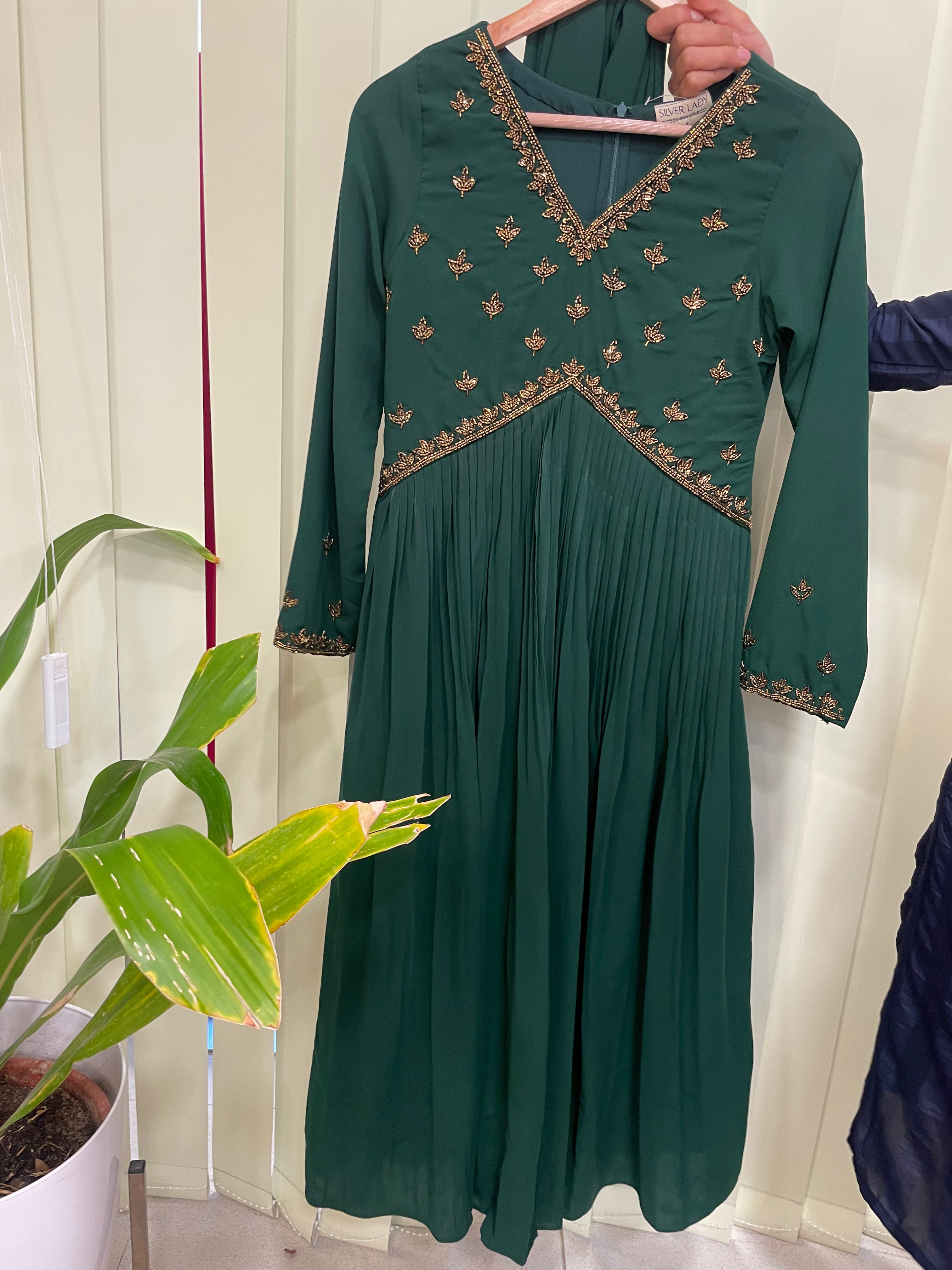 RIYA - GEORGETTE PLEATED ANARKALI WITH DUPPATTA