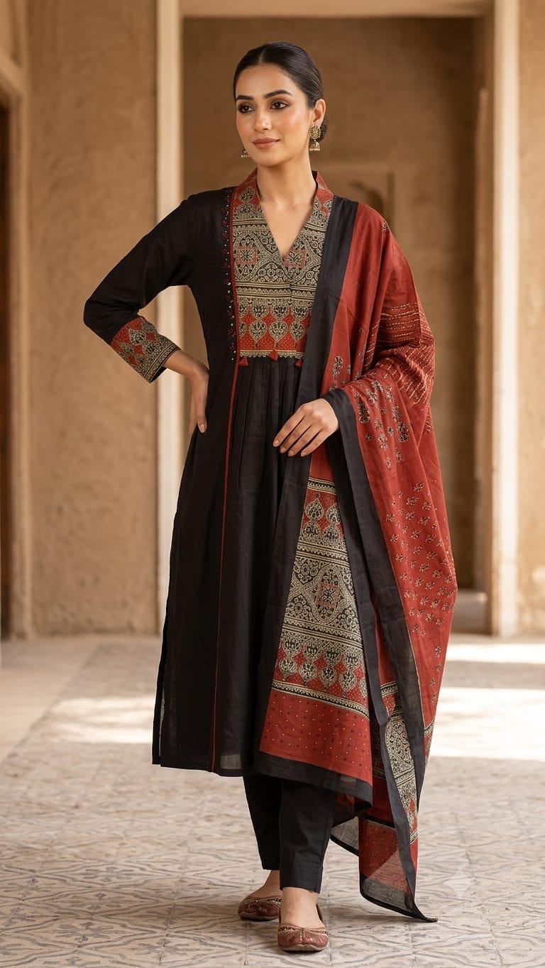 THREE PIECE KURTI SETS