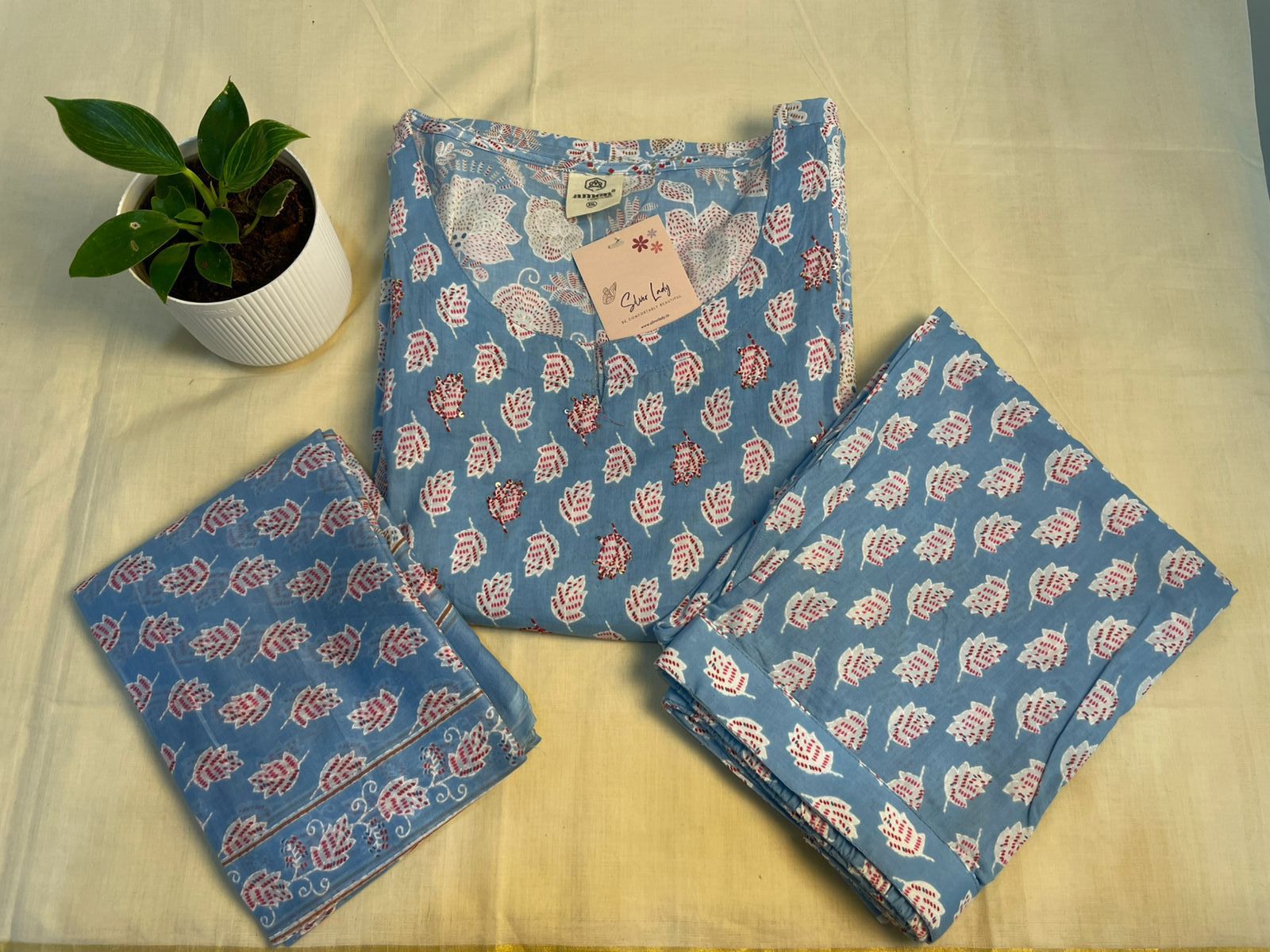 DAILY WEAR - THREE PIECE SALWAR SUIT