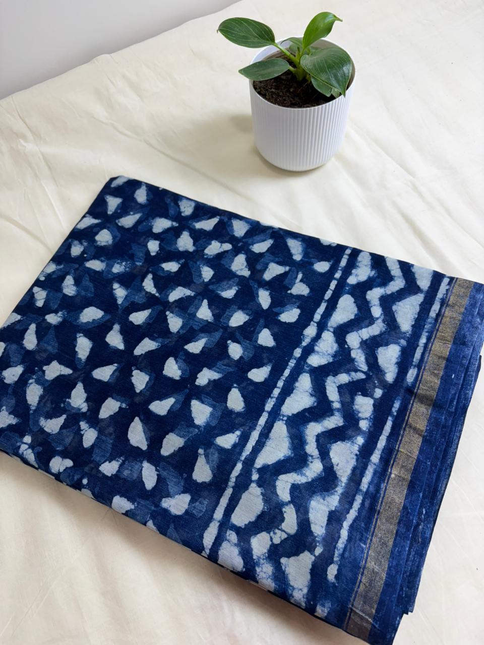 CHANDHERI SILK  SAREE
