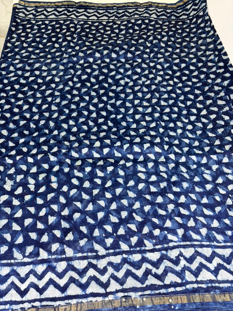 CHANDHERI SILK  SAREE