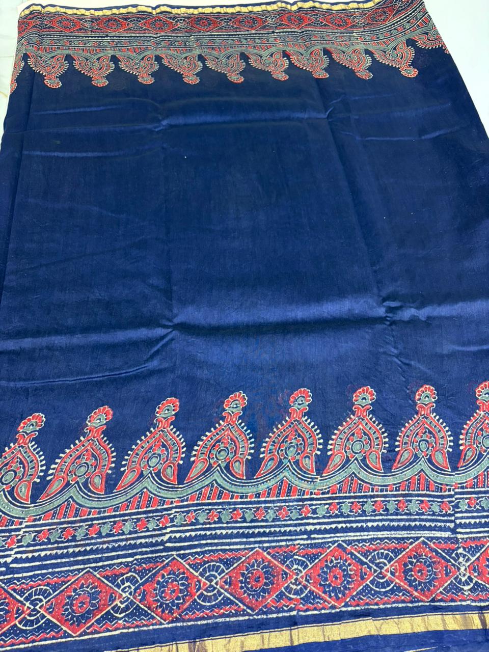 CHANDHERI SILK  SAREE