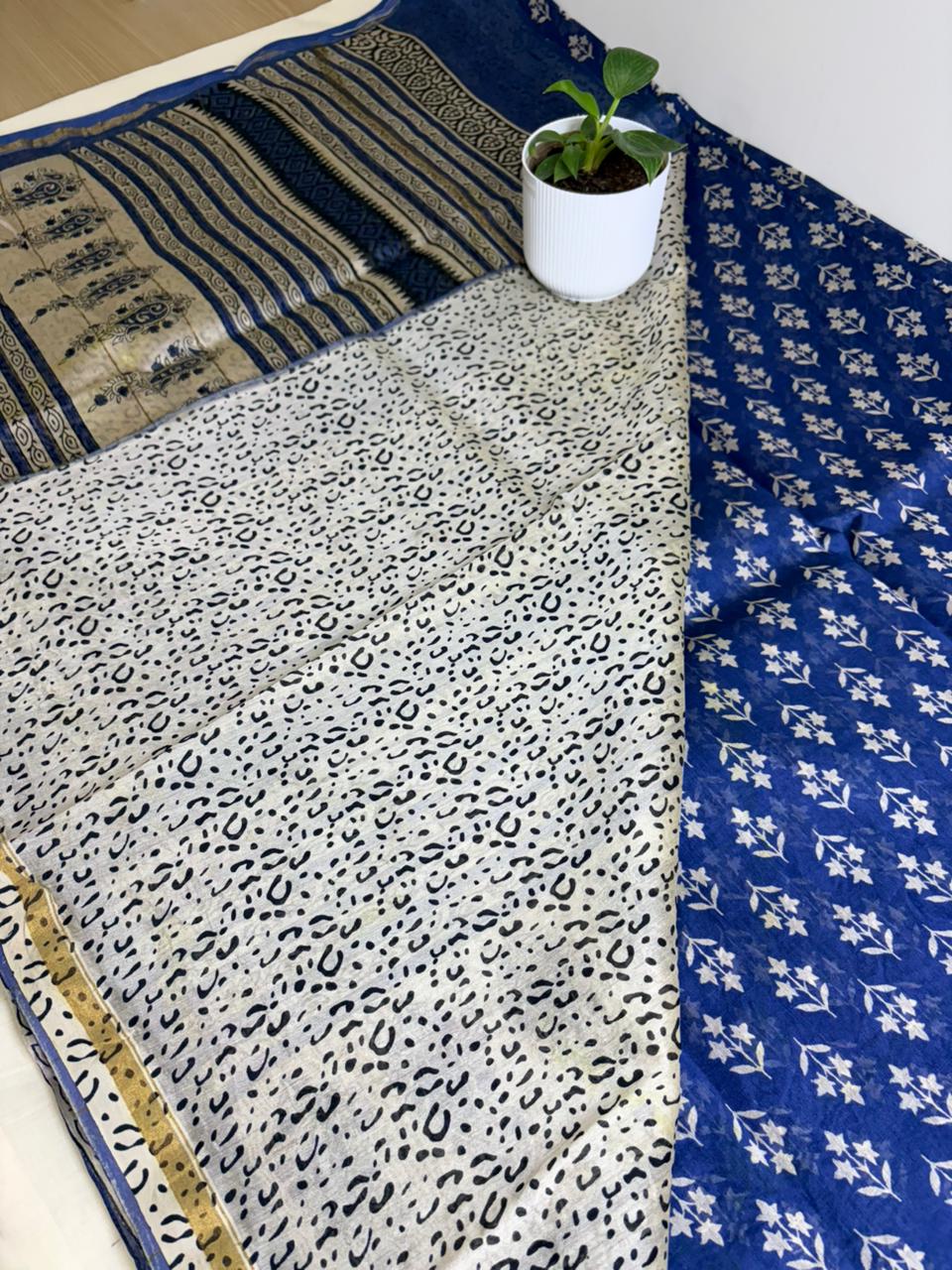 CHANDHERI SILK SAREE