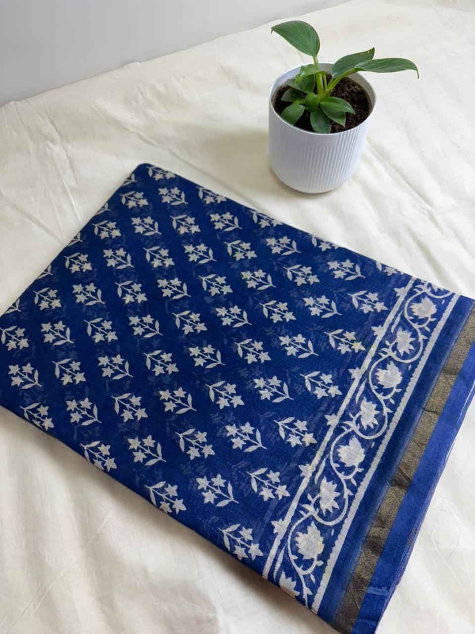 CHANDHERI SILK SAREE