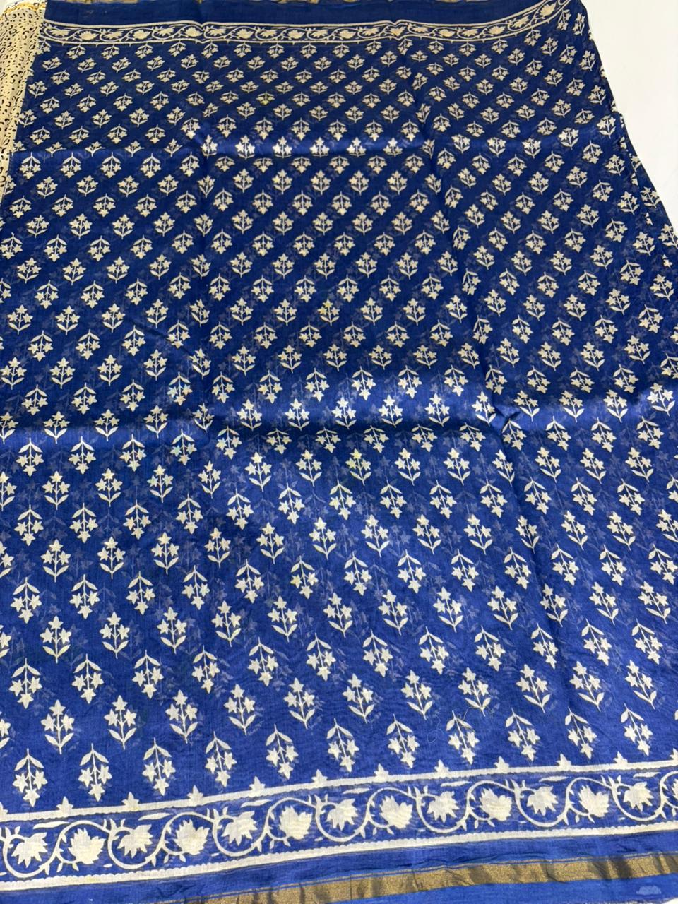 CHANDHERI SILK SAREE