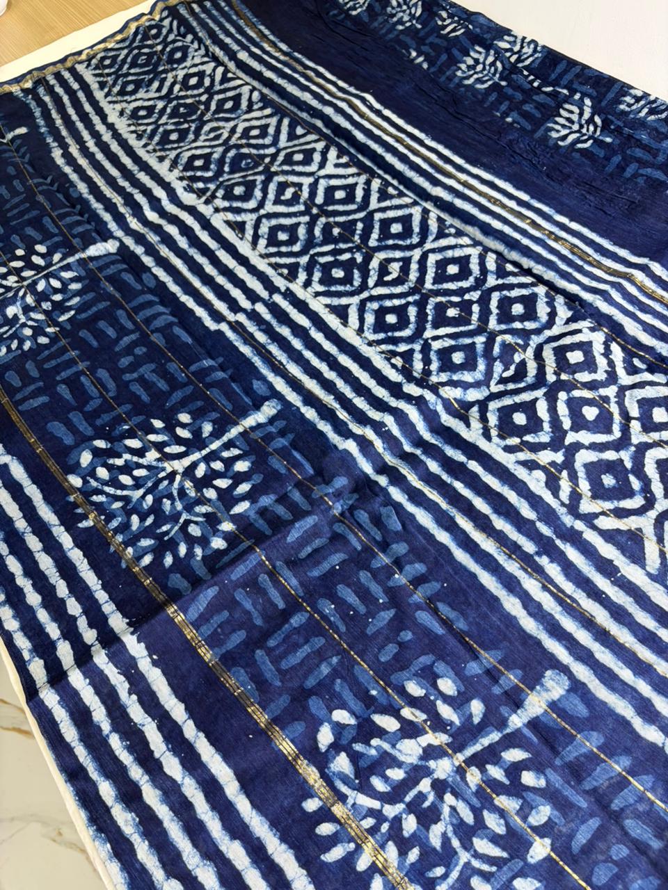 CHANDHERI SILK SAREE