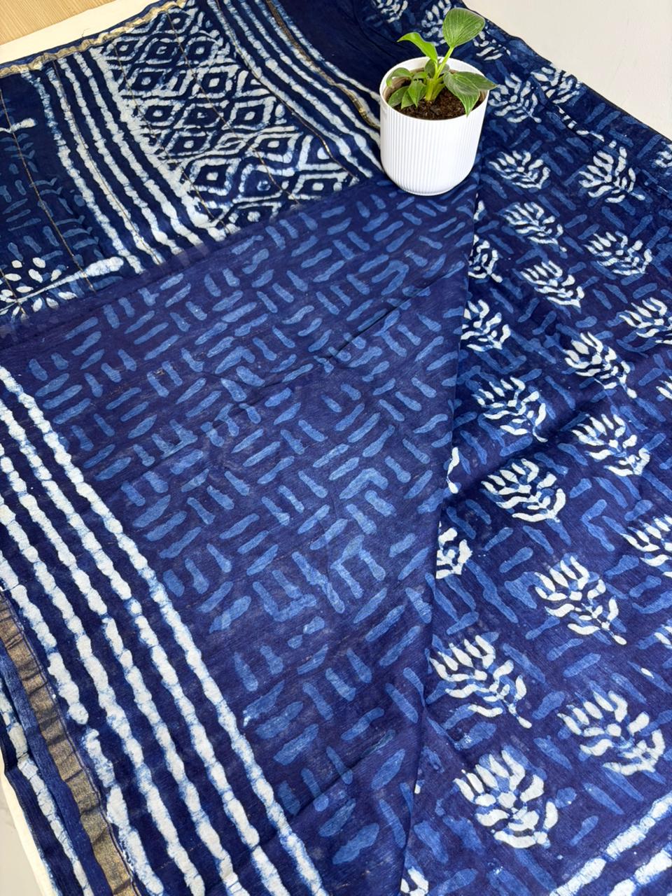 CHANDHERI SILK SAREE