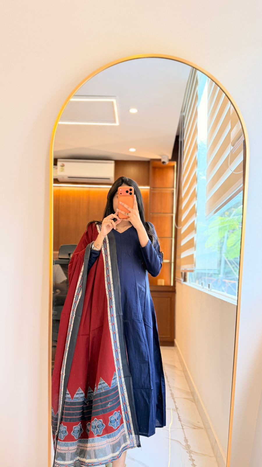 SEMI SILK SUIT SET