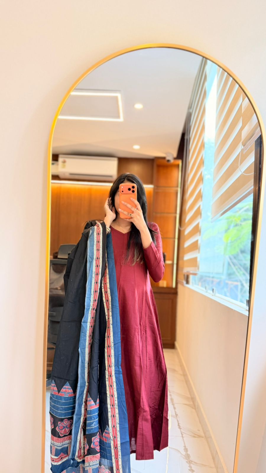 SEMI SILK SUIT SET