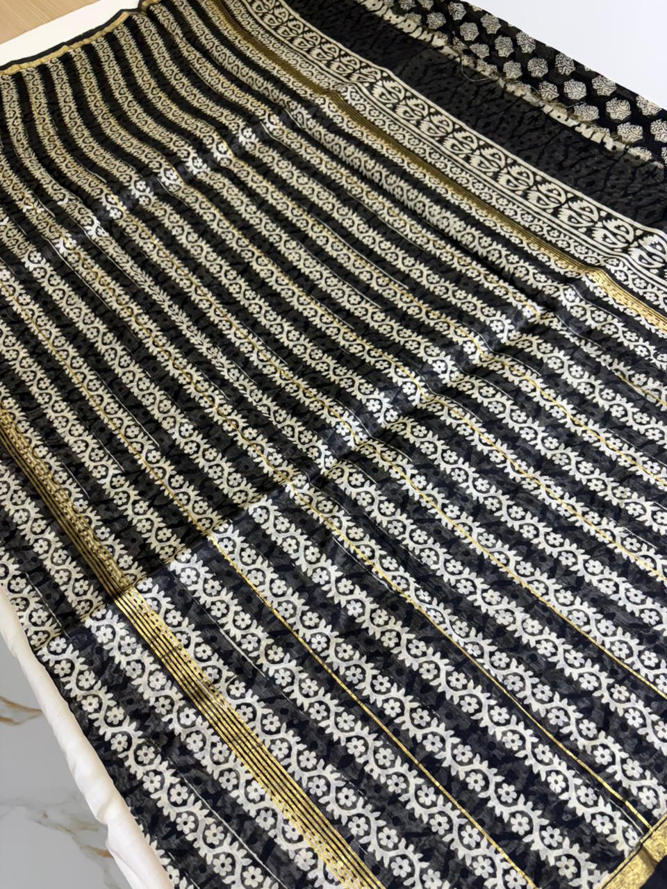 CHANDHERI SILK SAREE