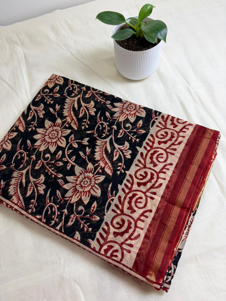 CHANDHERI SILK SAREE