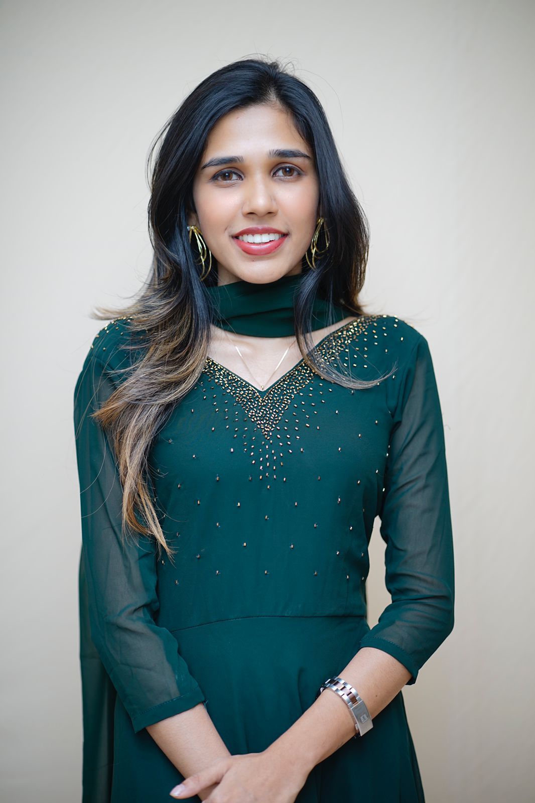 KAVYA - GEORGETTE ANARKALI AND DUPPATTA