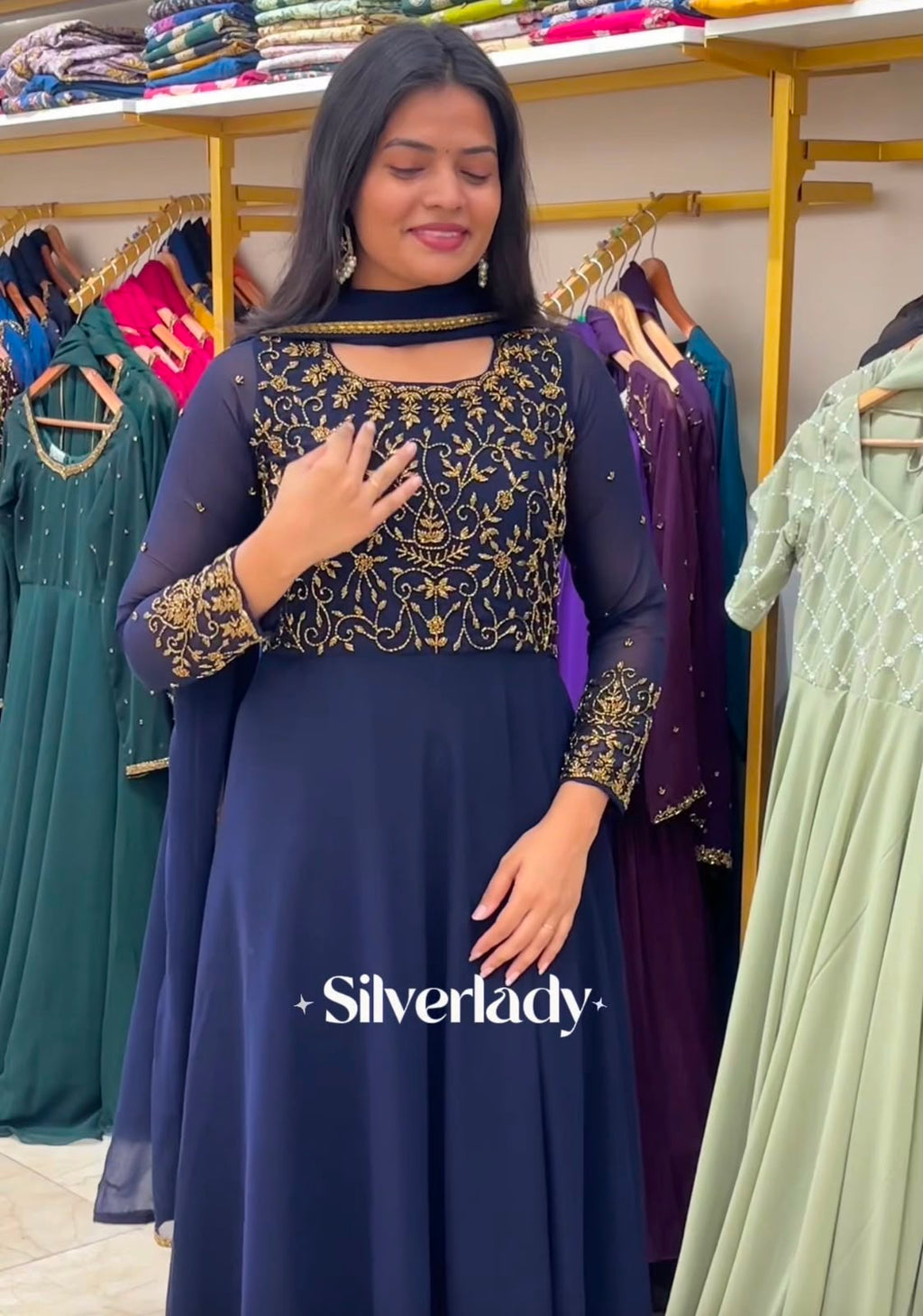 KRISHIKA LUXE PARTY WEAR ANARKALI